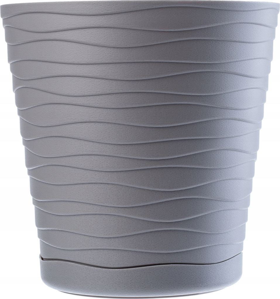KADAX Doniczka Donica Na Kwiaty 25 cm Osłonka z Podstawką Zdjęcie produktu 