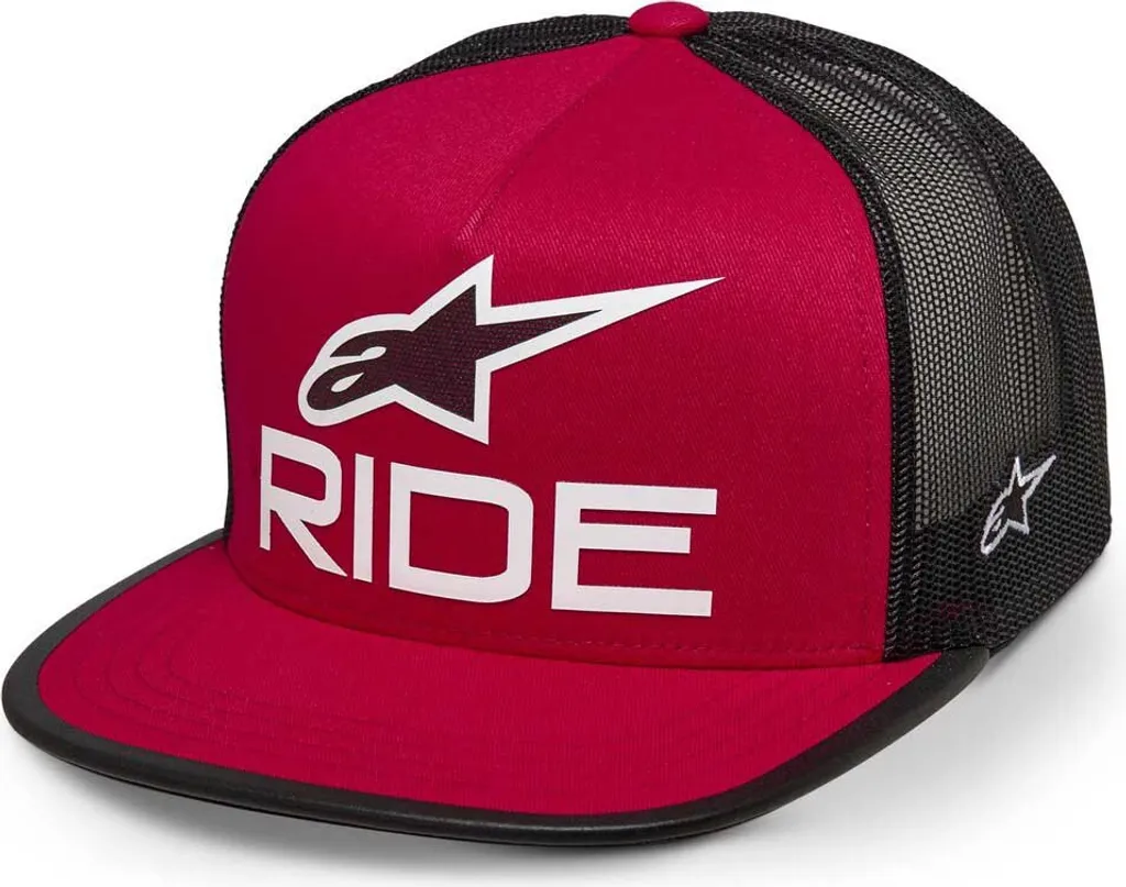 Casquette Alpinestars Ride 4.0 Rouge pour Homme - Style Sport One Size