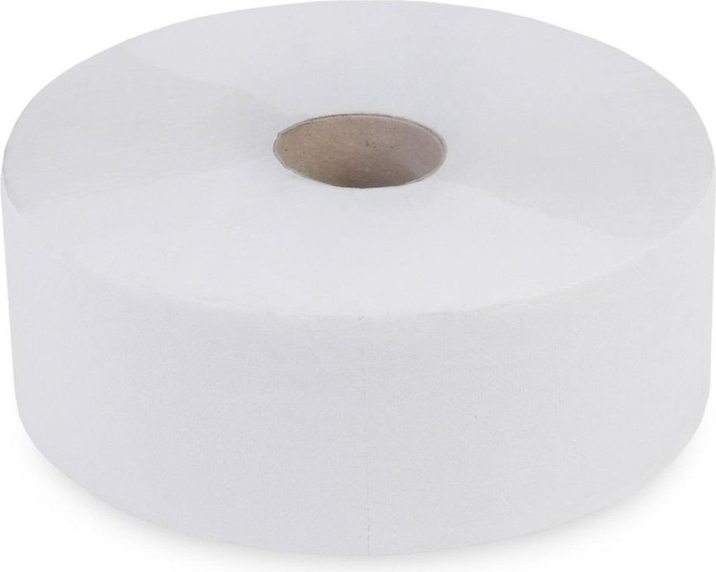 Jumbo Toilettenpapier Sobsy - 2-lagig - DM 25 cm - recycling - natur - 6 Rollen