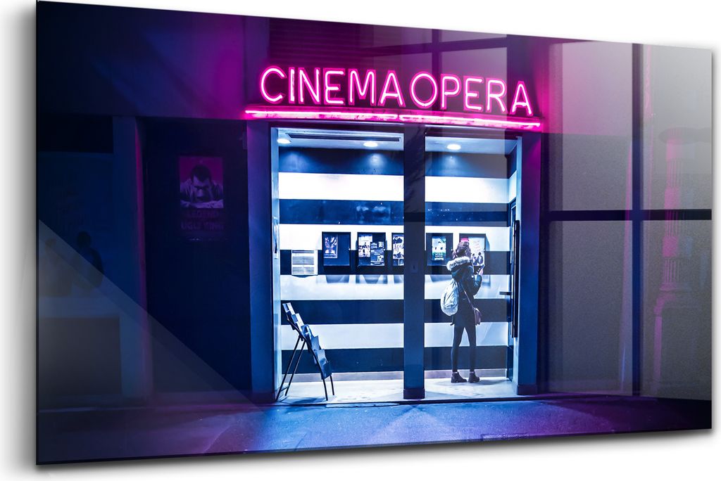 120x60 - Glasbilder - Bilder auf Wandbild - Foto auf Glas - Opernhaus von Lyon