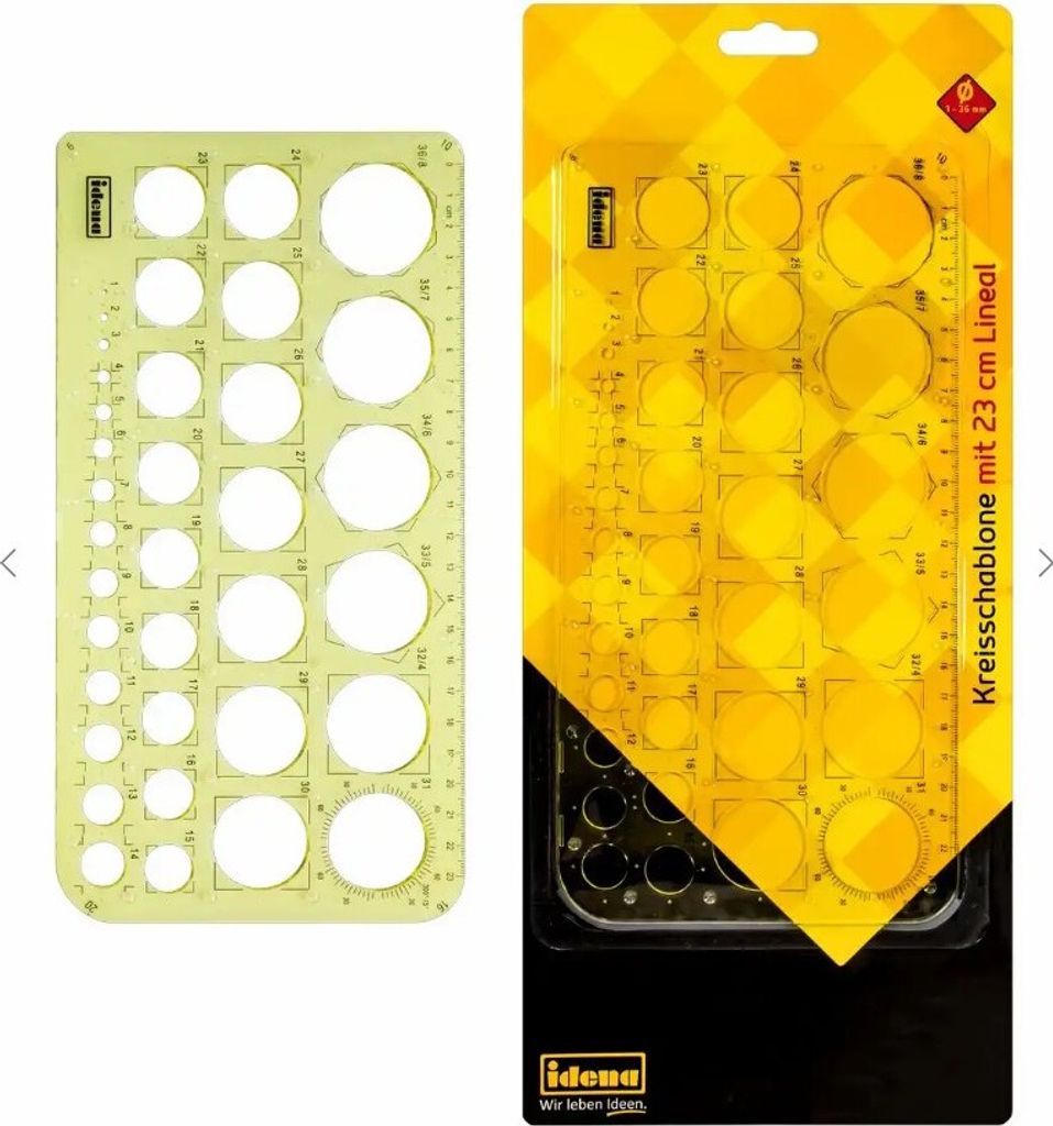 Idena Kreisschablone 23cm Produktbild 