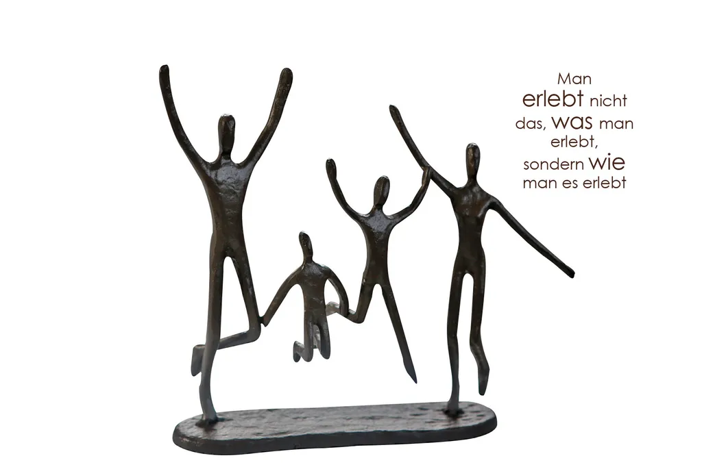Gilde Skulptur Jumping Sculpture en Fer Brun 22cm Objet d'Art 74572 - 3