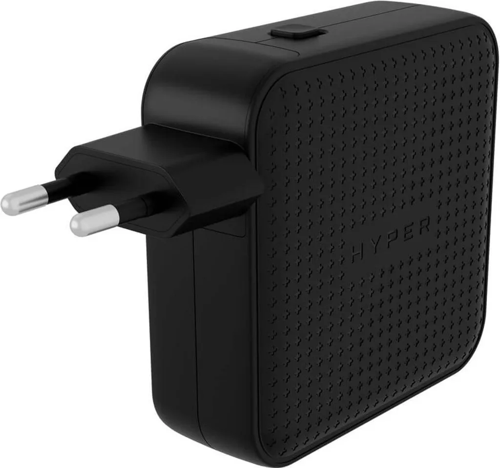 Chargeur GaN 100W HyperJuice Noir - Recharge Rapide USB-C Power Delivery