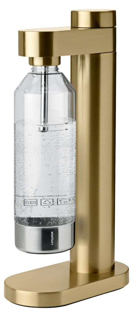 Stelton - Gorgogliatore Brus, ottone spazzolato Immagine del prodotto 