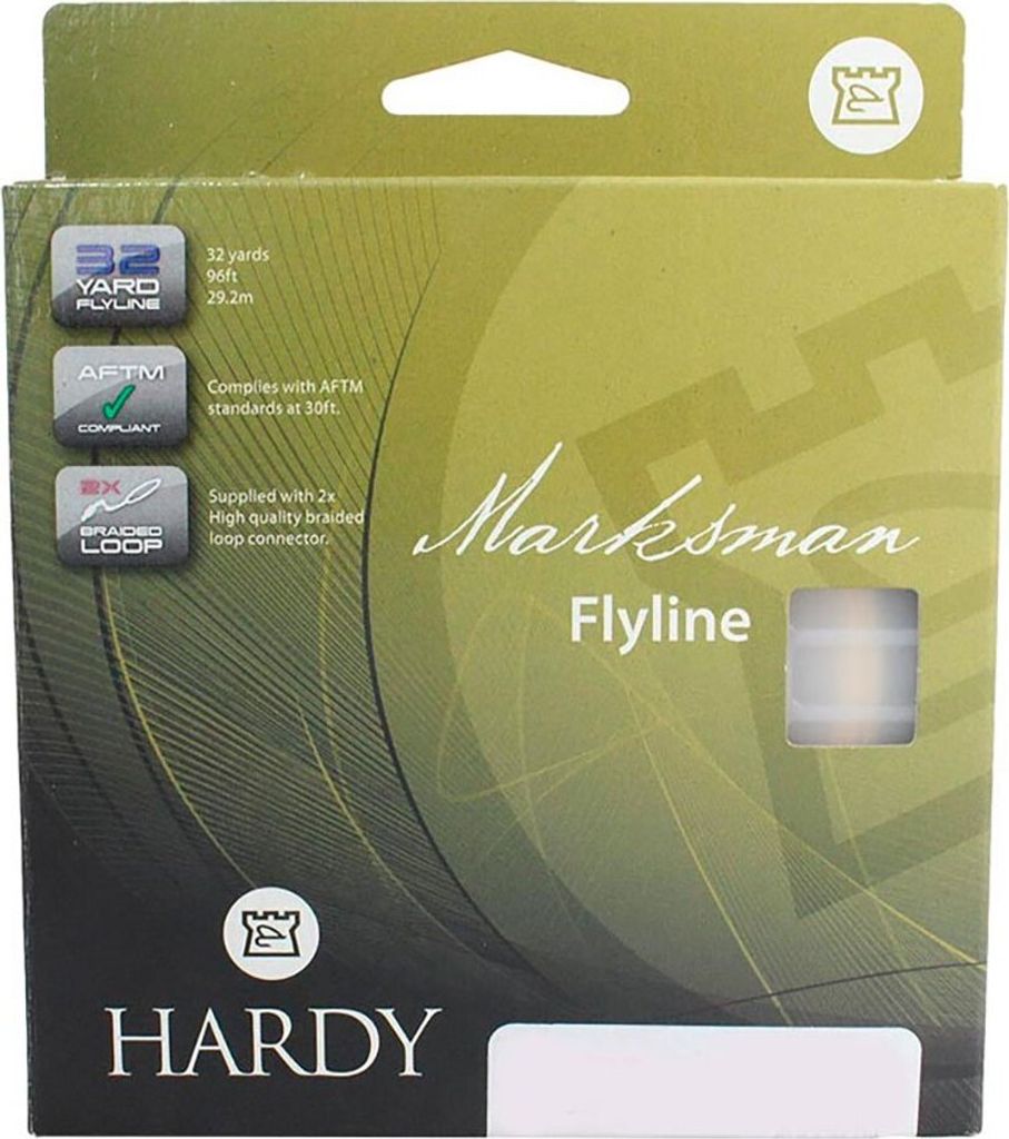 Hardy Marksman Clear Int Fliegenfischerleine Durchsichtig Line 6 Durchsichtig Line 6