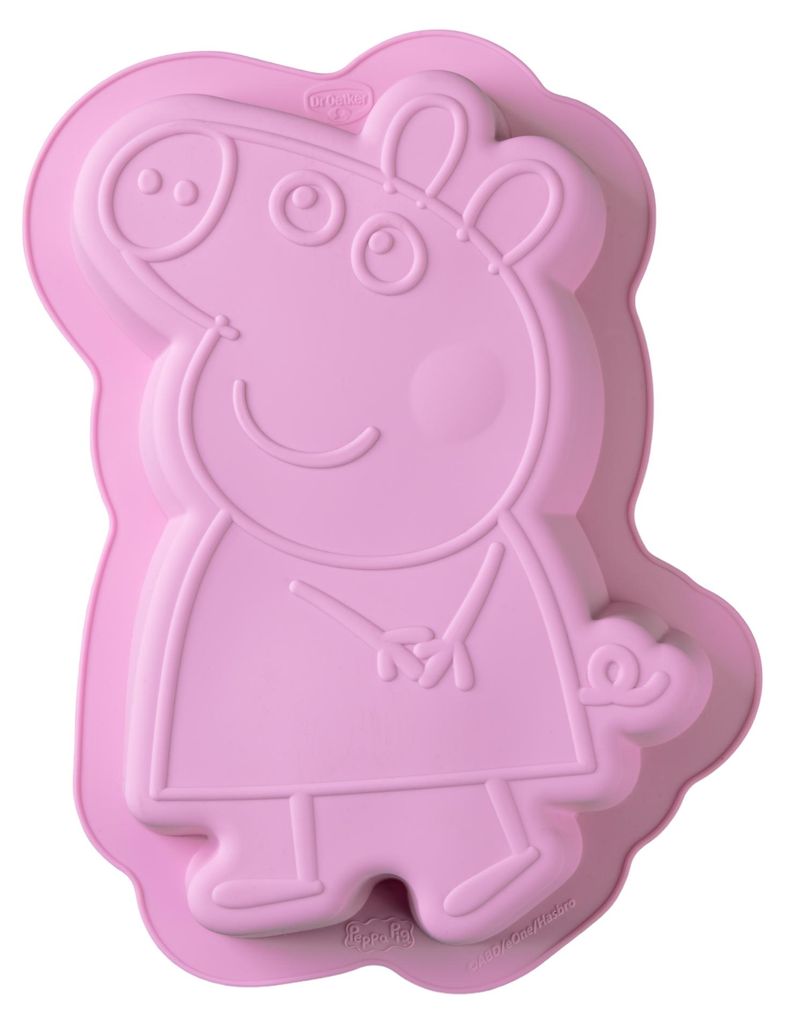 Dr. Oetker Silikon-Motivbackform Peppa Wutz – 1200 ml, Produktbild 