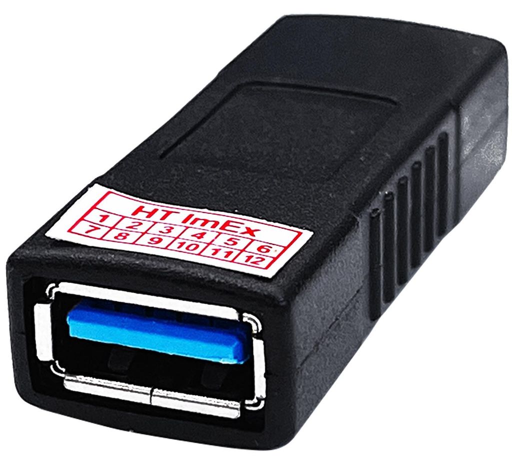 1 x InLine USB 3.0 Adapter Buchse A auf Buchse A Verbinden Verlängern Kuppeln