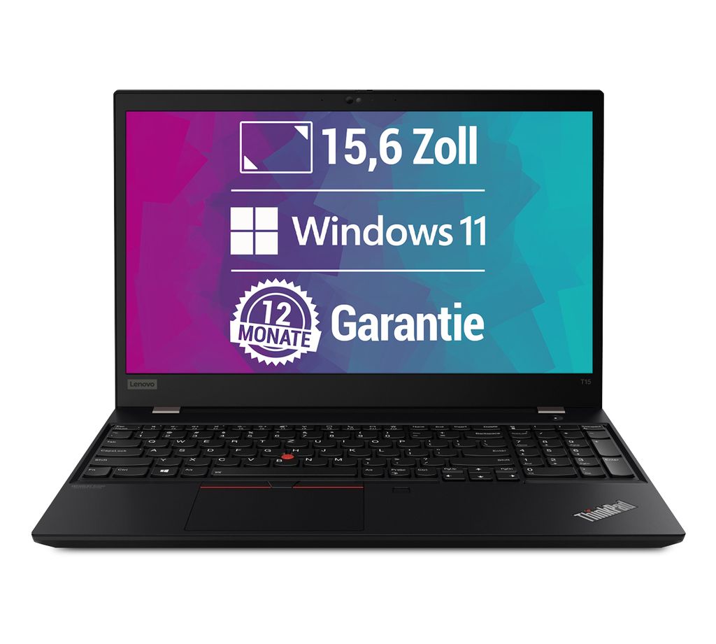 Lenovo ThinkPad T15 Gen 1 15,6 Zoll Full HD Laptop  - Intel Produktbild 