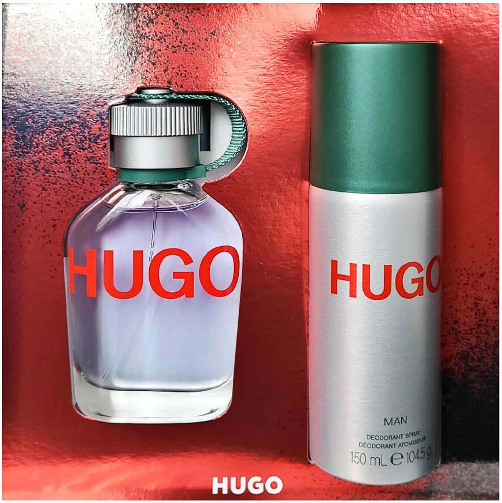 Hugo Boss Hugo Man Giftset Edt Spray 75ml/Deo Spray 150ml 225 ml