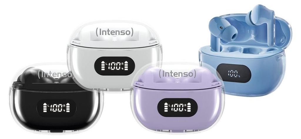 Intenso Buds Earphone Plus T310AE Black, True Wireless Produktbild 