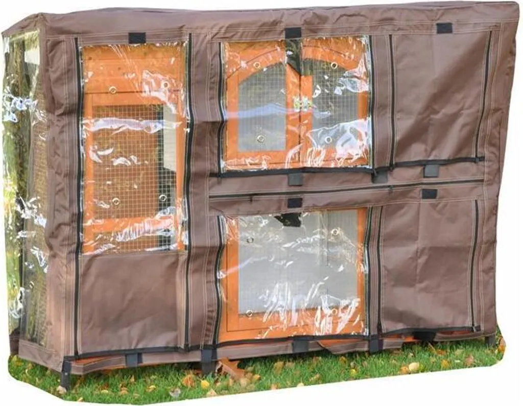 Bâche de protection pour clapier Jumbo - Housse d'extérieur haute densité