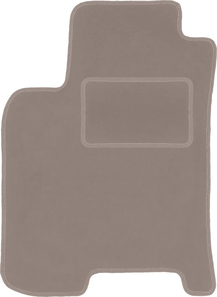Tappetino Guida Velluto Beige Daewoo Leganza 1997-2004 su Misura