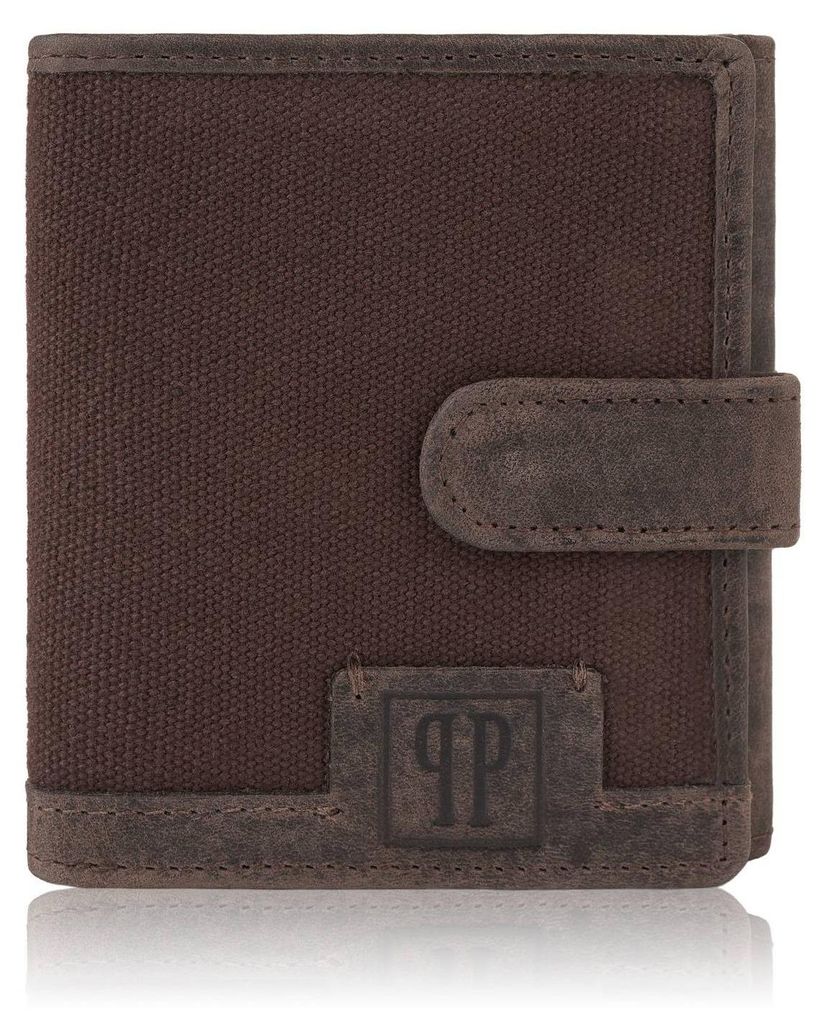 Herrengeldbörse mit RFID-Schutz vertikal vintage Paolo Peruzzi T-04-BR