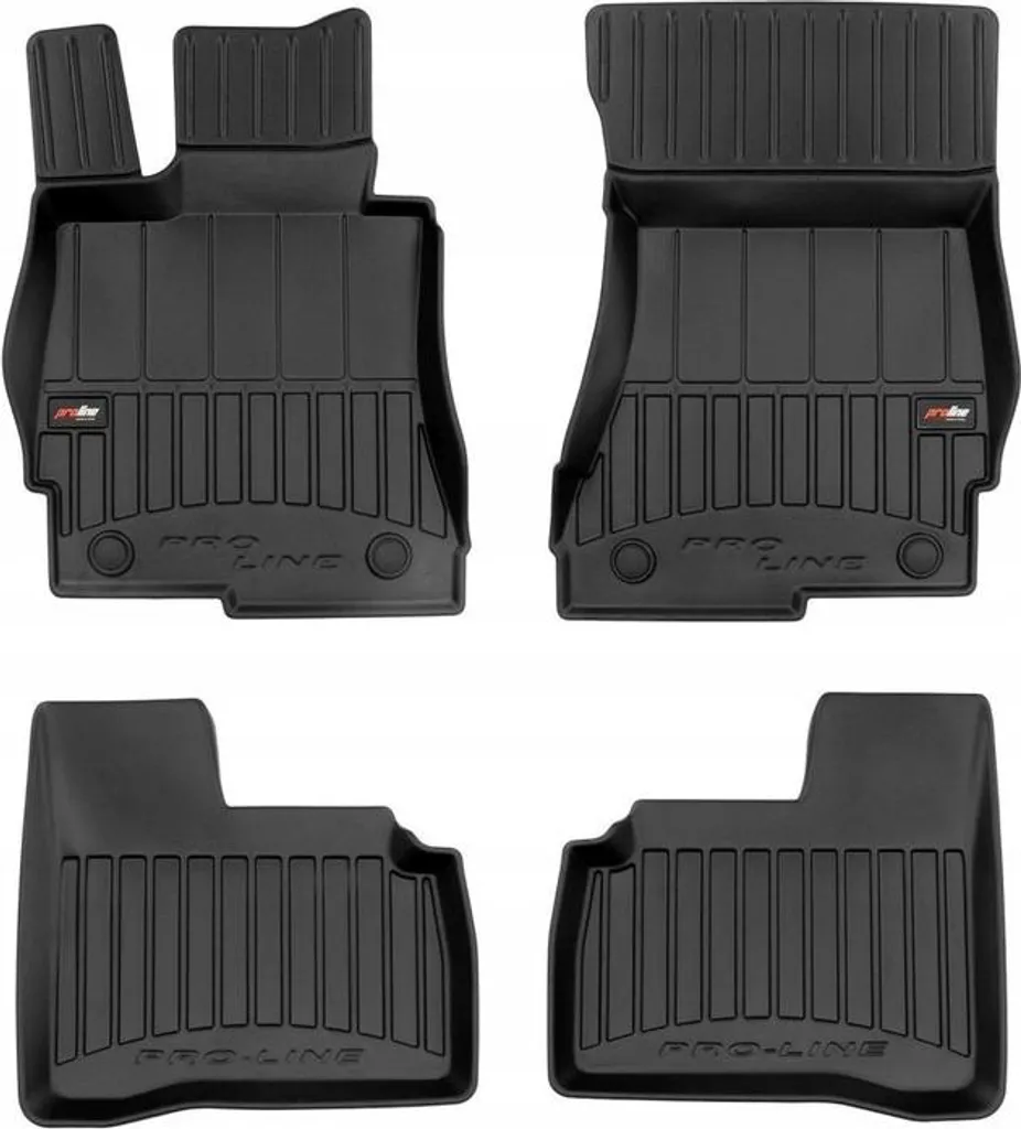 Tappetini Auto Gomma 3D Mercedes W221 2005-2013 | Bordi Alti