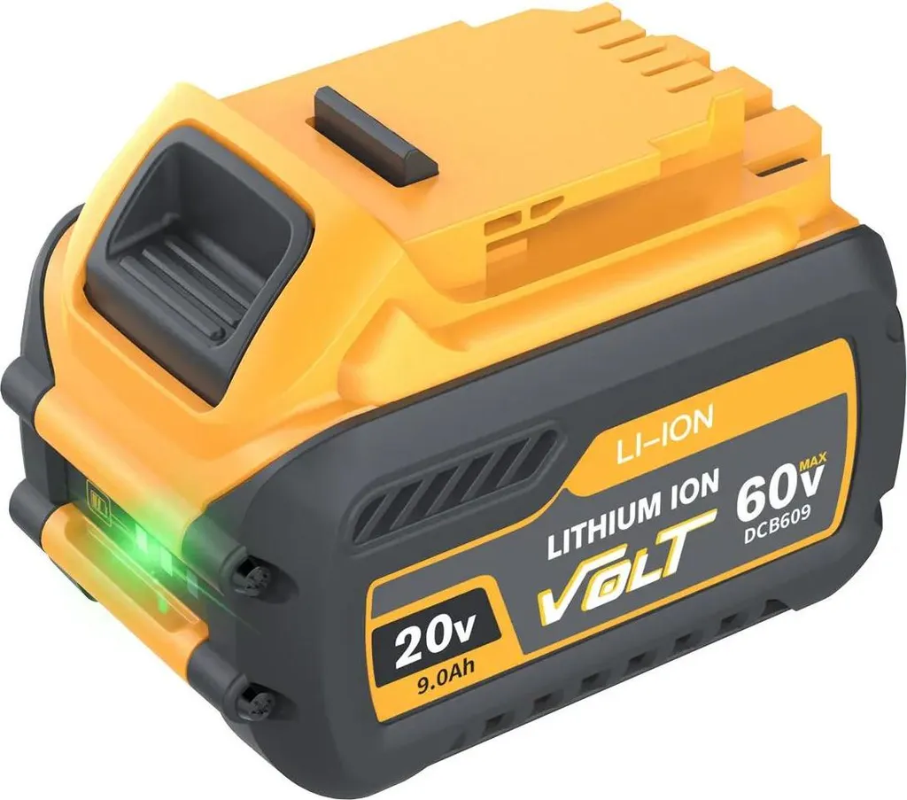 Batterie lithium-ion 9000mAh idéale pour chantiers et ateliers