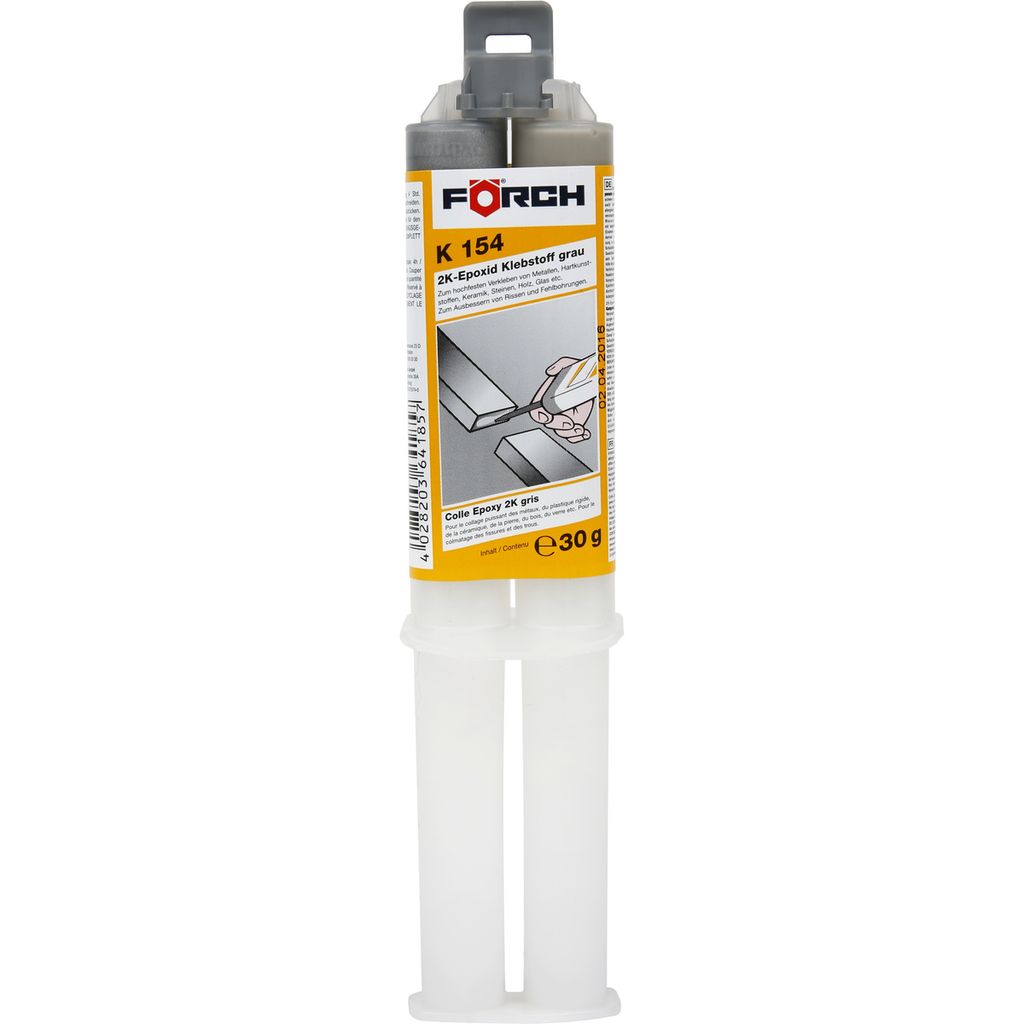 FÖRCH Flüssigmetall 2K-Epoxid-Klebstoff K154 30g Produktbild 