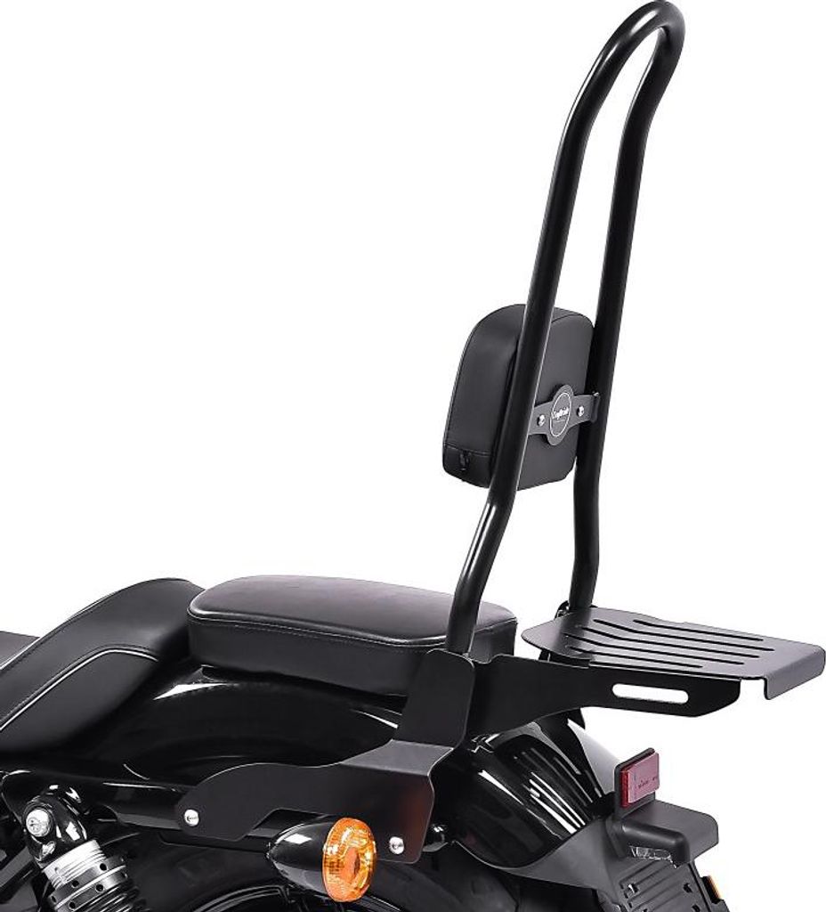 Sissy Bar CSXL Fix für Harley Davidson Sportster 04-20 mit Gepäckträge