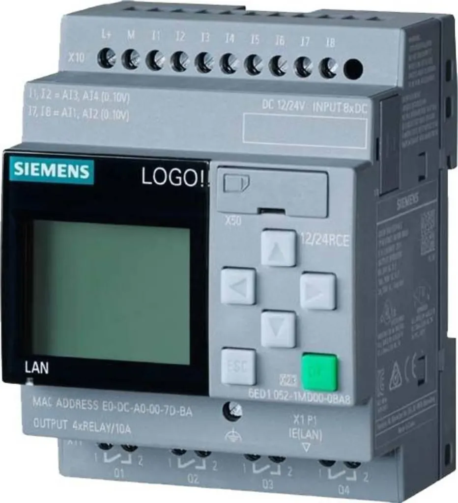 Remplacer vos Relais par le Siemens LOGO! 8.3 6ED1052-1MD08-0BA2