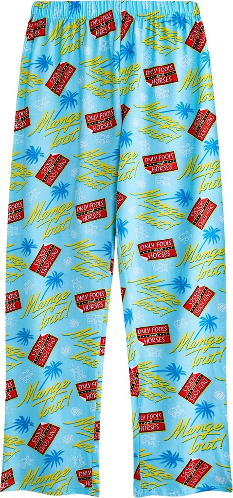 Only Fools And Horses - "Mange Tout" Loungehose für Herren NS8818 (S) (Blau/Gelb/Rot)
