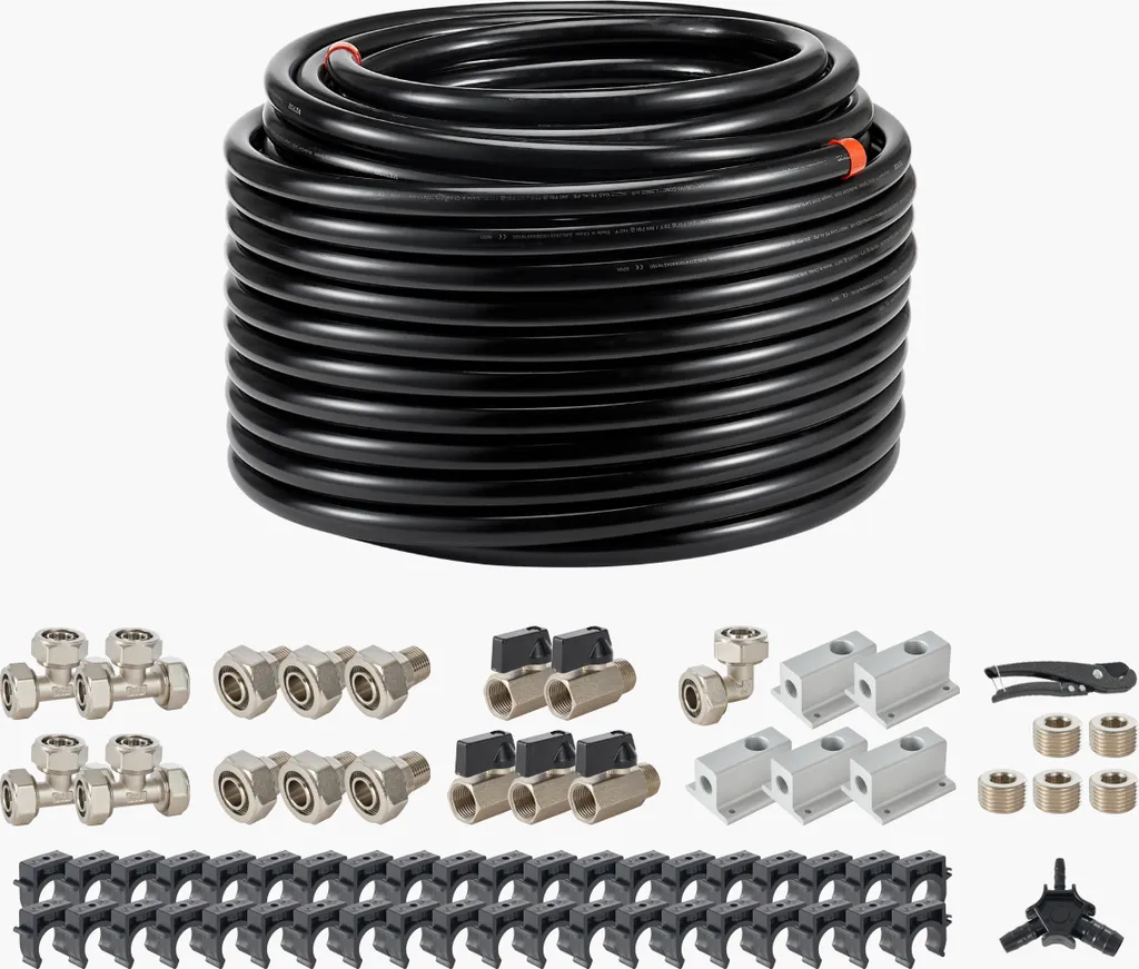 Kit Réseau Air Comprimé 60m pour Aménager son Garage ou son Atelier