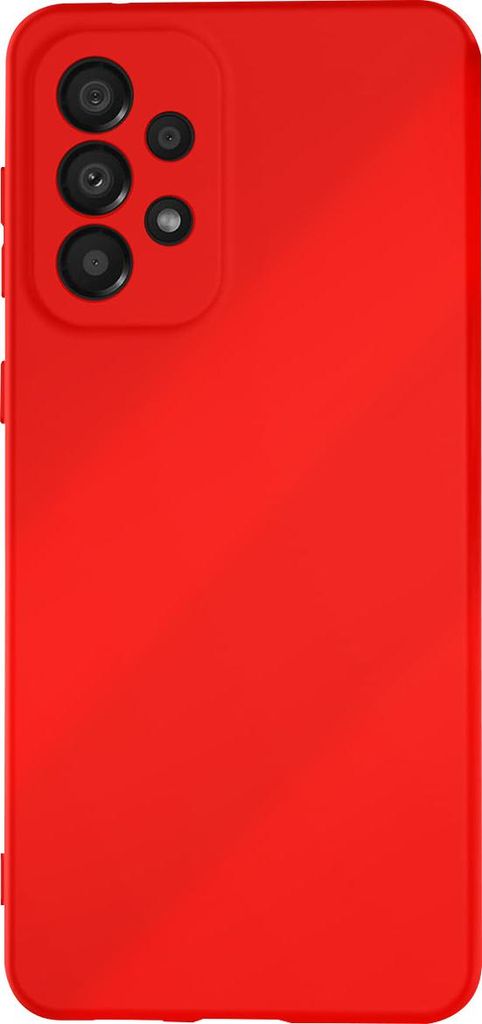 Jaym, Premium Soft Feeling Hülle Samsung Galaxy A32 4G, Rot