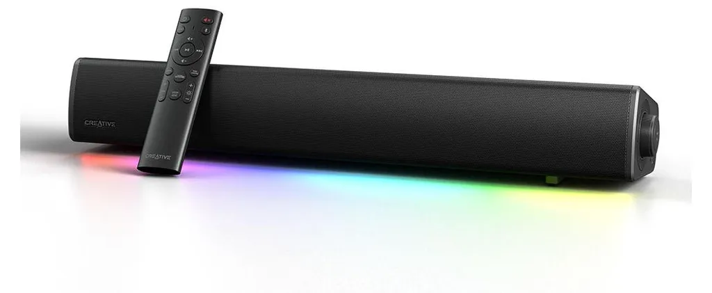 Creative Soundbar Blaster GS5 RGB - Barre de son Gaming Bluetooth compacte - 13
