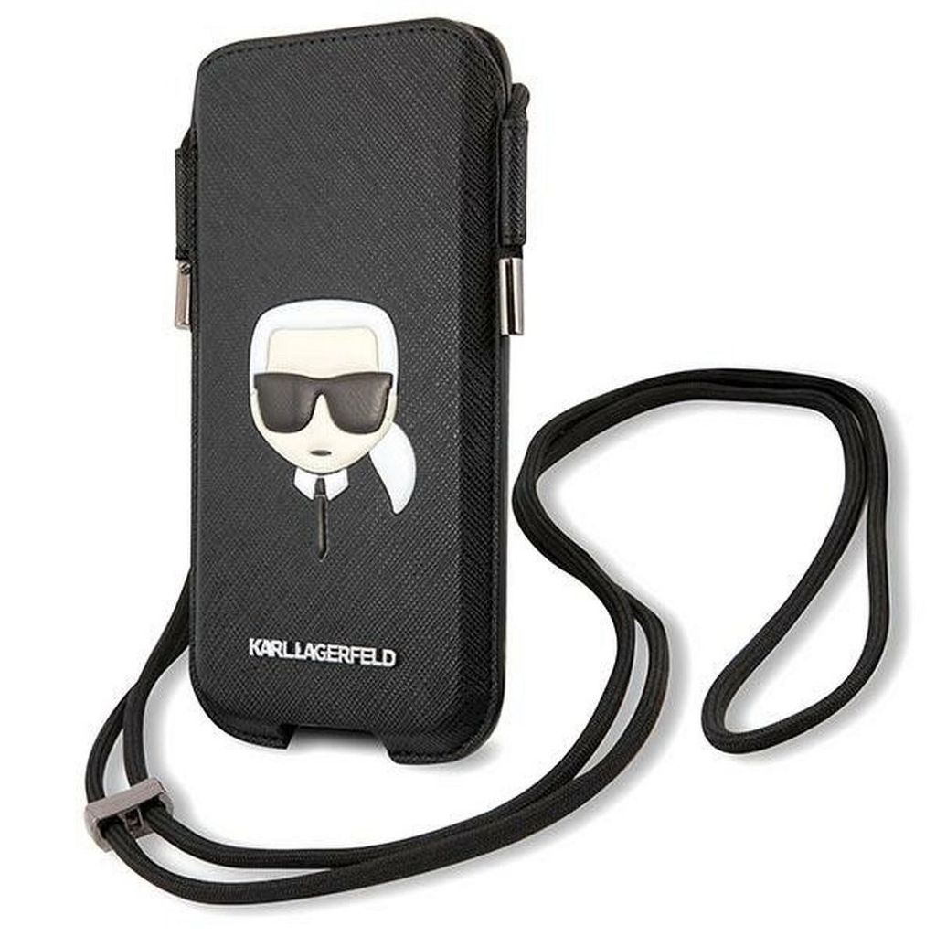 Karl Lagerfeld Torebka KLHCP12MOPHKHK 6,1" schwarzes Produktbild 