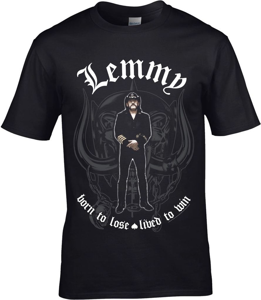 Lemmy Kilmister --Memorial Statue T-Shirt