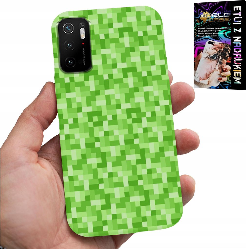 Fall Für Xiaomi Poco M3 Pro 5G - Spiel Muster Aus Spiel Pixel Rücken