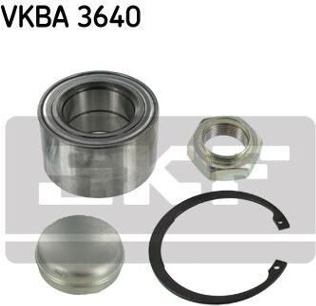 SKF Radlagersatz Vorne für FIAT DUCATO Pritsche/Fahrgestell (230) 84mm VKBA 3640