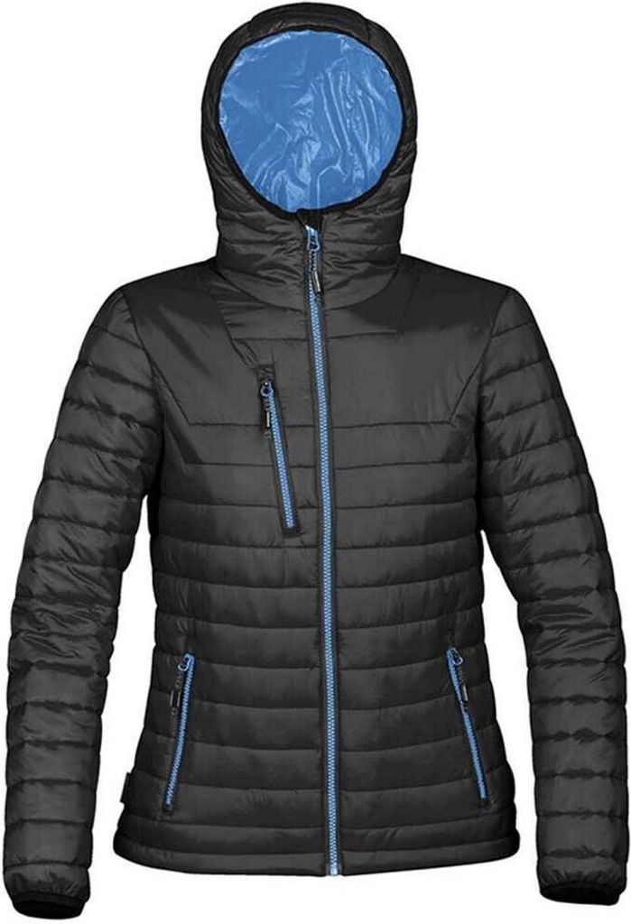 Stormtech - "Gravity" Steppjacke Thermisches Material für Damen PC5058 (XXL) (Schwarz/Meeresblau)