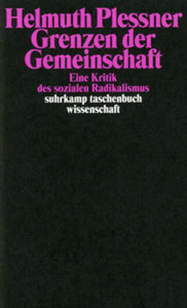 Grenzen der Gemeinschaft pour Étudiants en Philosophie et Sociologie
