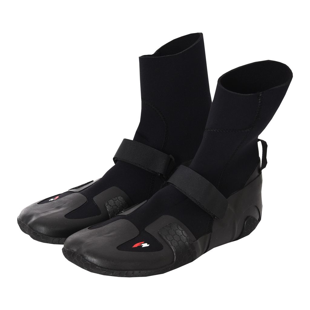 F2 Neopren Schuhe Barfuss Schuhe Hoch Surfschuhe 42 Schwarz 2024/25