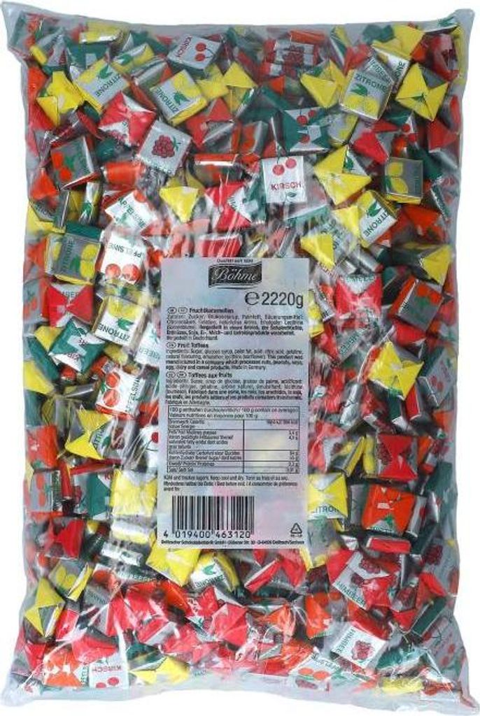 Böhme Fruchtkaramellen 2,22kg Produktbild 