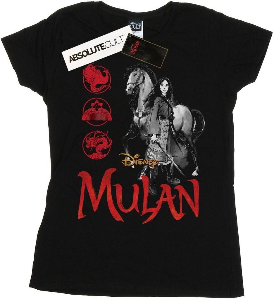 Disney - T-Shirt für Damen BI30744 (L) (Schwarz)