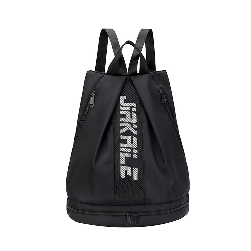 Rucksack, Sporttasche mit Schuhfach, verstellbarem Schultergurt, Reißverschluss, große Kapazität, Reisetasche, tragbar, für Damen und Mädchen,...