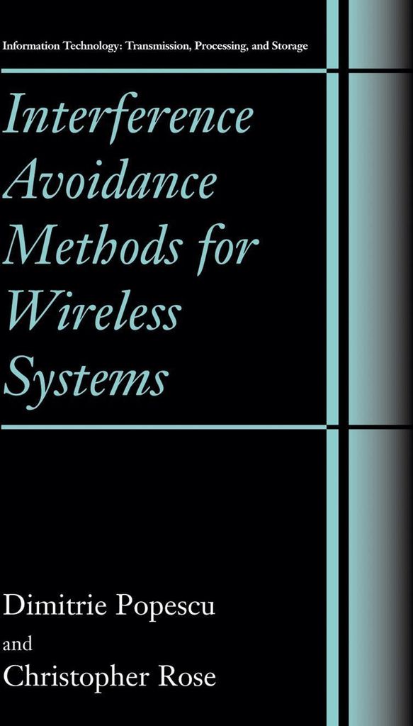 Interference Avoidance Methods for Wireless Systems