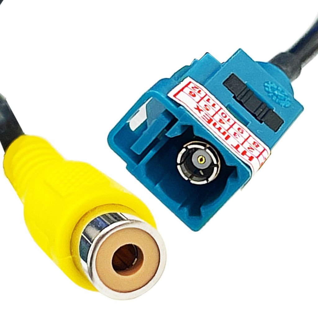 Adapter Fakra auf Cinch Kabel kompatibel mit Kufatec Systemen Video Interface Rückfahrkamera