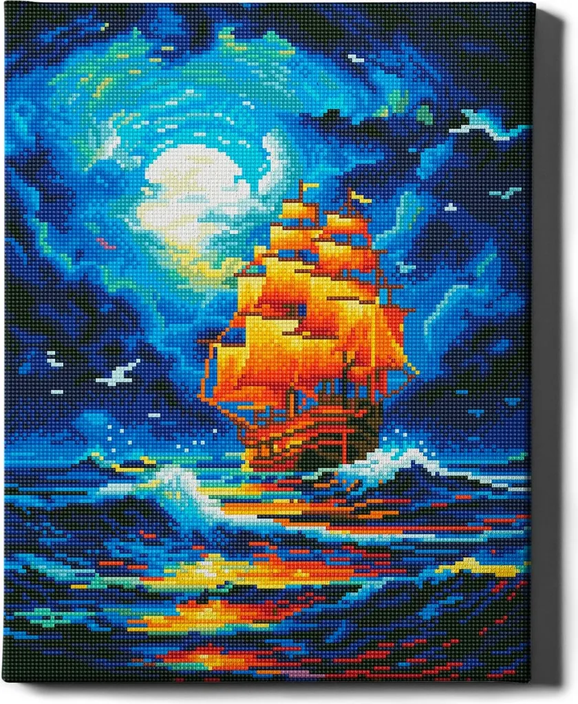 5D Diamante pittura fai da te ricamo pittura piena copertura cornici di legno Oh Art