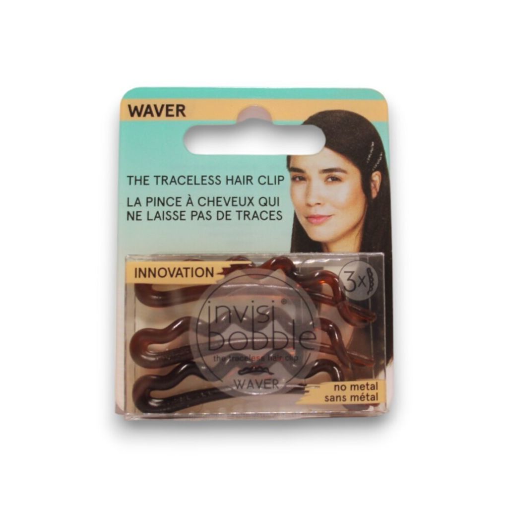 Invisibobble WAVER Hair Clip HP Pretty Dark 3 Stück, Produktbild 