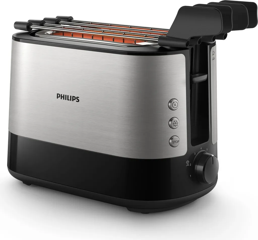 Philips HD 2639/90 Grille-pain Collection Viva avec fentes extra-larges