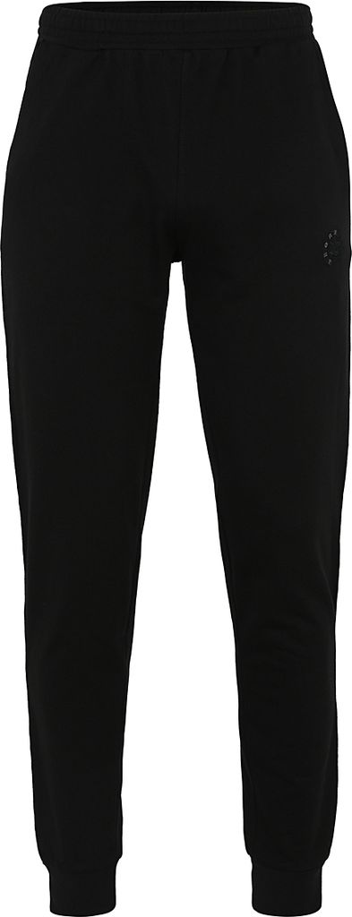 Übergrößen Basic-Jogginghose mit Strickbund AHORN SPORTSWEAR Schwarz 7XL
