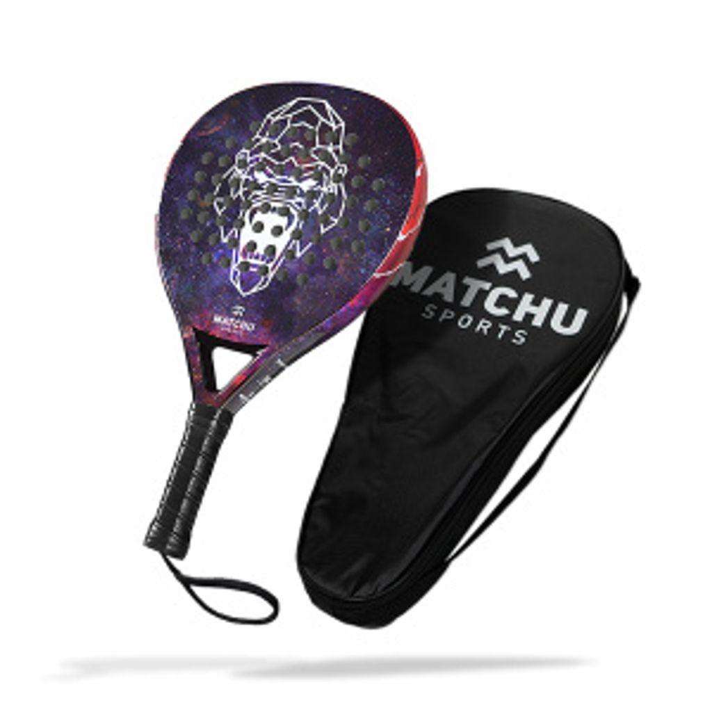 Matchu Sports Padel Schläger Gorilla ink. Padeltasche - für Produktbild 
