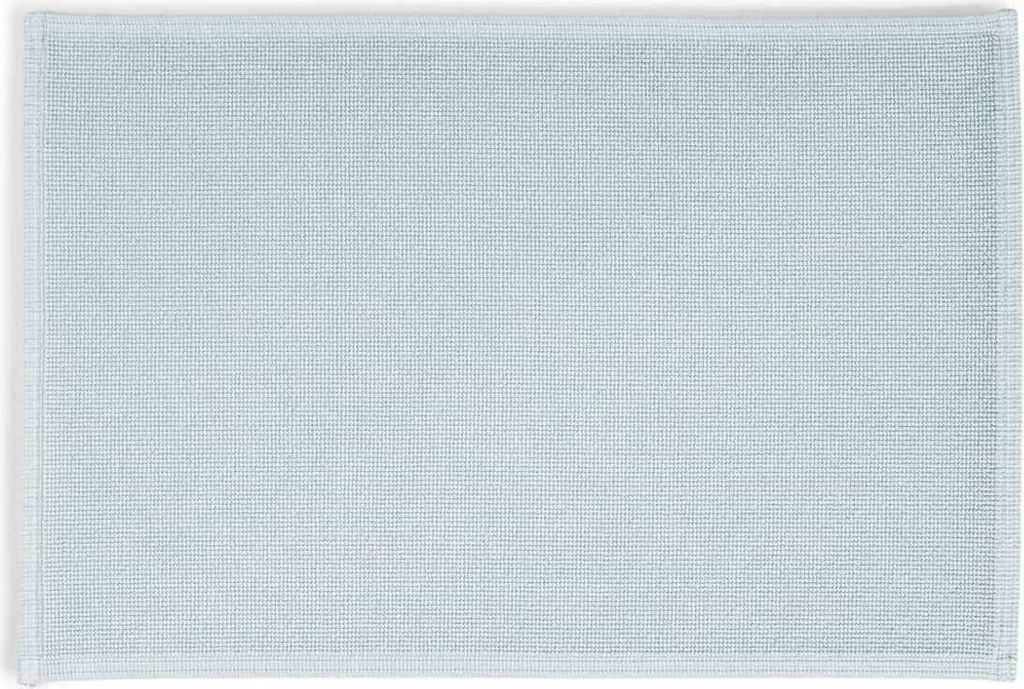 Rhomtuft Badteppich Plain eckig Farbe aquamarin Größe 70x120 cm