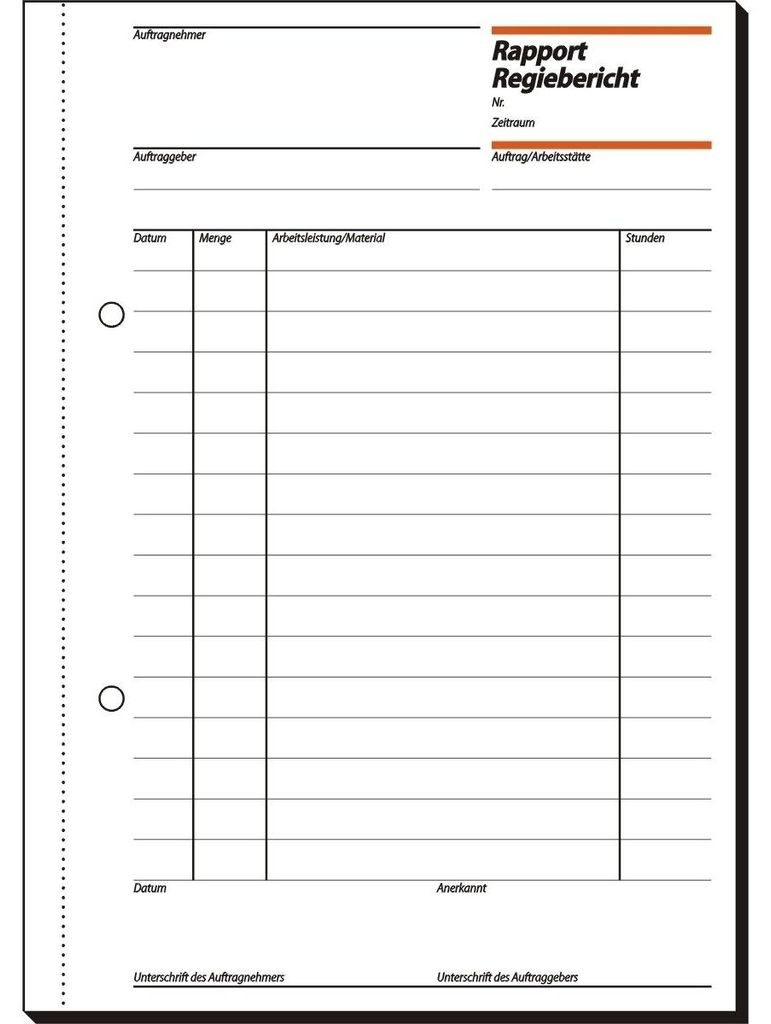 SIGEL RP510 Rapporte/Regieberichte, A5, mit Blaupapier, 100 Produktbild 
