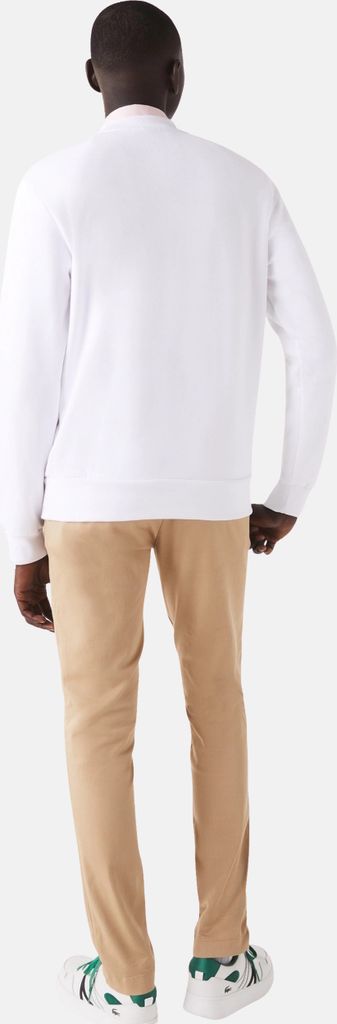 Lacoste Bio Baumwolle Fleece Crew Pullover Herren Produktbild 7
