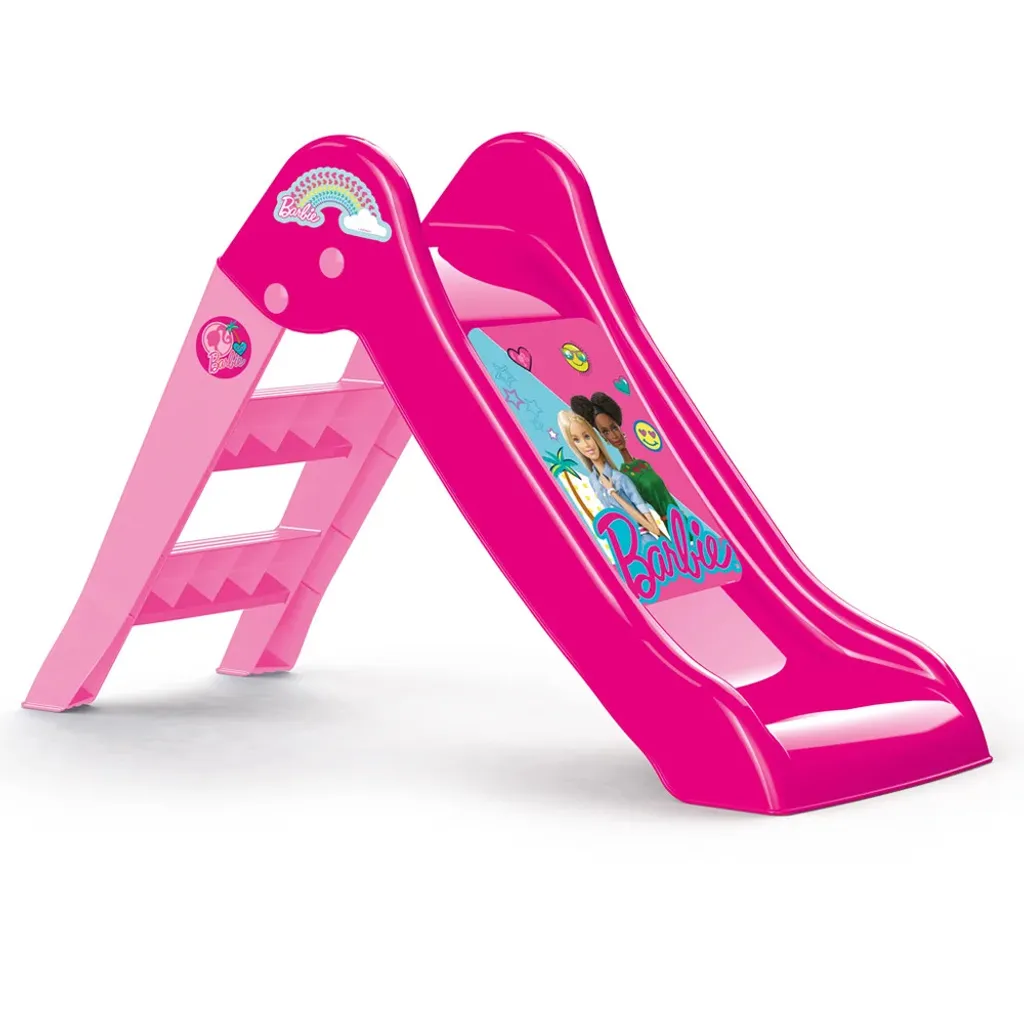 Toboggan Premier Âge Barbie : Idéal pour Développer la Motricité