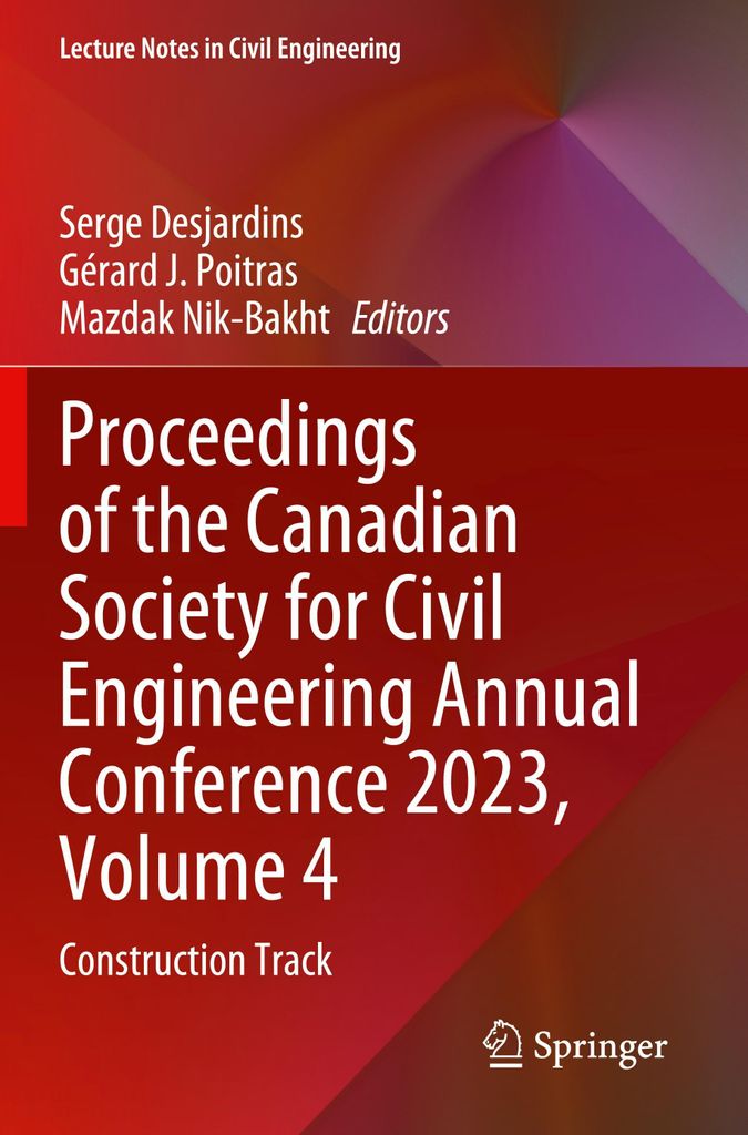 Proceedings of the Canadian Society for Civil Engineering Annual Conference 2023, Volume 4