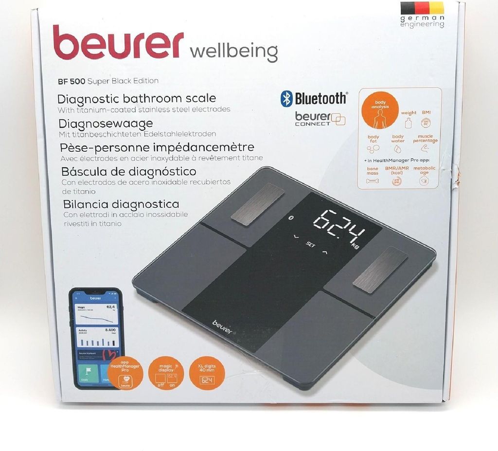 BEURER Diagnosewaage+Bluetooth BF500 Produktbild 13