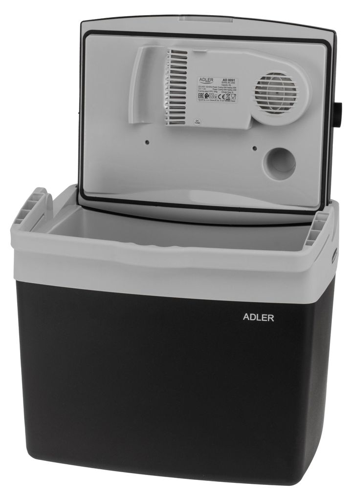 Adler AD 8091, Schwarz, Weiß, 25 l, 1 Stück(e), Elektro, Produktbild 